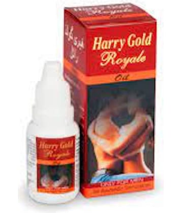 Saptrishi HARRY GOLD ROYALE MASSAGE OIL15 ML  (PACK OF 2)