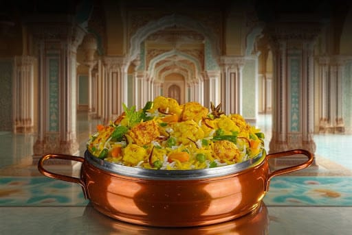 Paneer Subz Biryani (Paneer Dum And Veg Biryani - Serves 2)