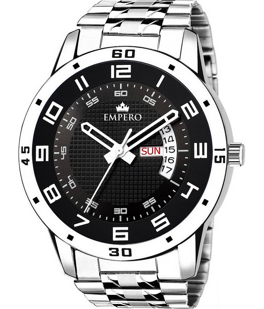 EMPERO - Silver Stainless Steel Analog Men's Watch
