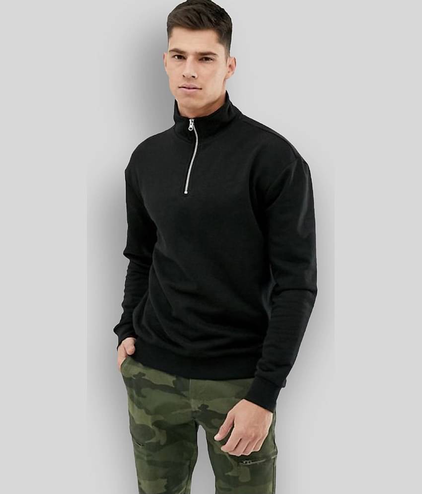 Rigo Pack of 1 Cotton Slim Fit Men's T-Shirt ( Black )
