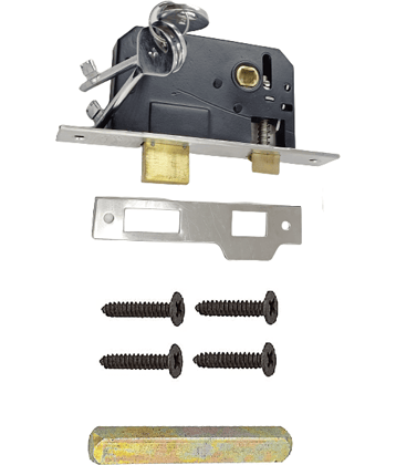 ONMAX Light Mortise Lockbody with 6 Lever, 65mm size with Double Action (LML6)
