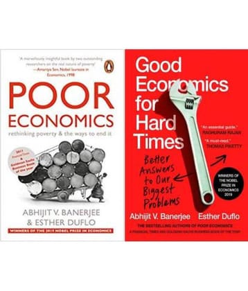Combo Of 2 Books(Poor Economics & Good Economics For Harder Times)  (Paperback, Abhijit Banerjee)