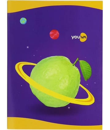 Navneet Youva | Soft Bound Attractive Design Notebook | Jumbo Size 18 cm x 24 cm | Double Line | 172 Pages | Pack of 12