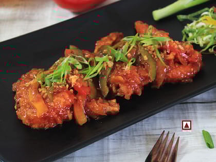 Prawn In Schezwan Sauce - Half