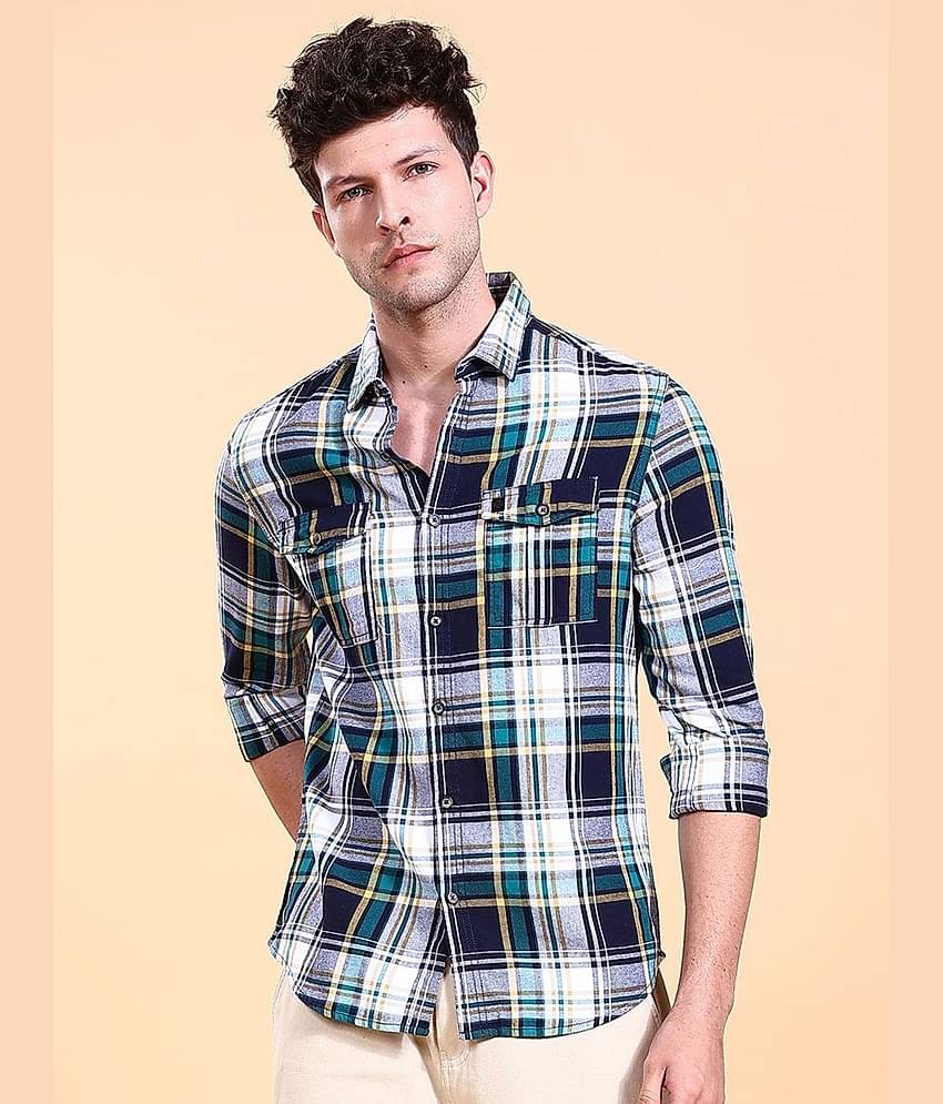 The Indian Garage Co Checked Casual Shirt
