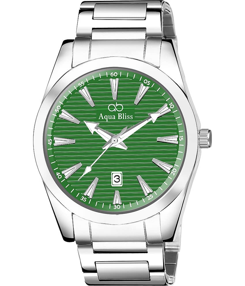 AQUA BLISS - Silver Stainless Steel Analog Men's Watch
