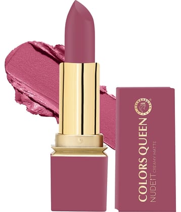 Colors Queen Purple Matte Lipstick 3.6