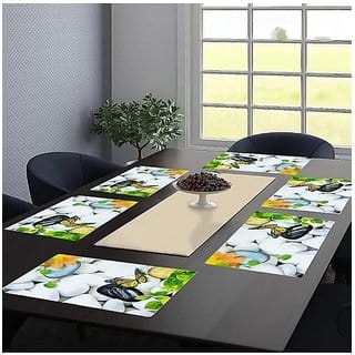 REVAXO placemats set of 6 pcs/ table mat set of 6 pcs/ dining table placemat set of 6pcs/placemat set of 6 pcs
