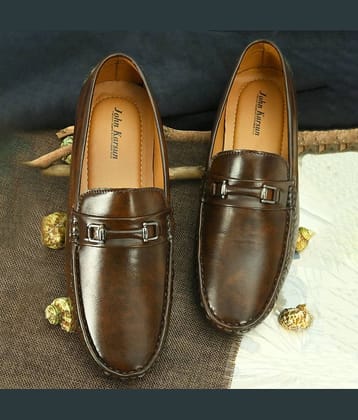 John Karsun - Brown Men's Slip on