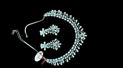 Elegant Sterling Silver Lariat Necklace