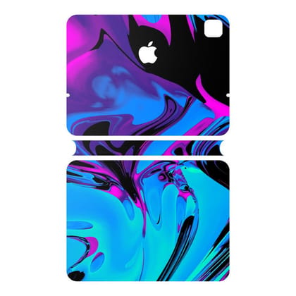 IPad Magic Keyboard Blue Mercury Skin