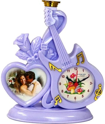 Sigaram Plastic TableTop Purple Single Photo Frame - Pack of 1