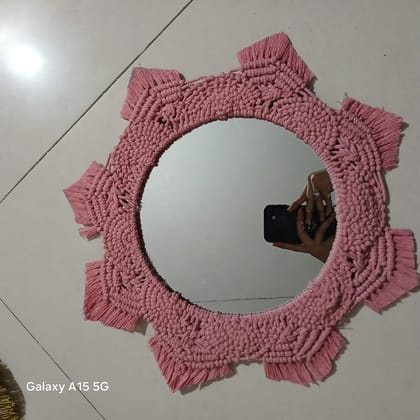 Macrame Mirror