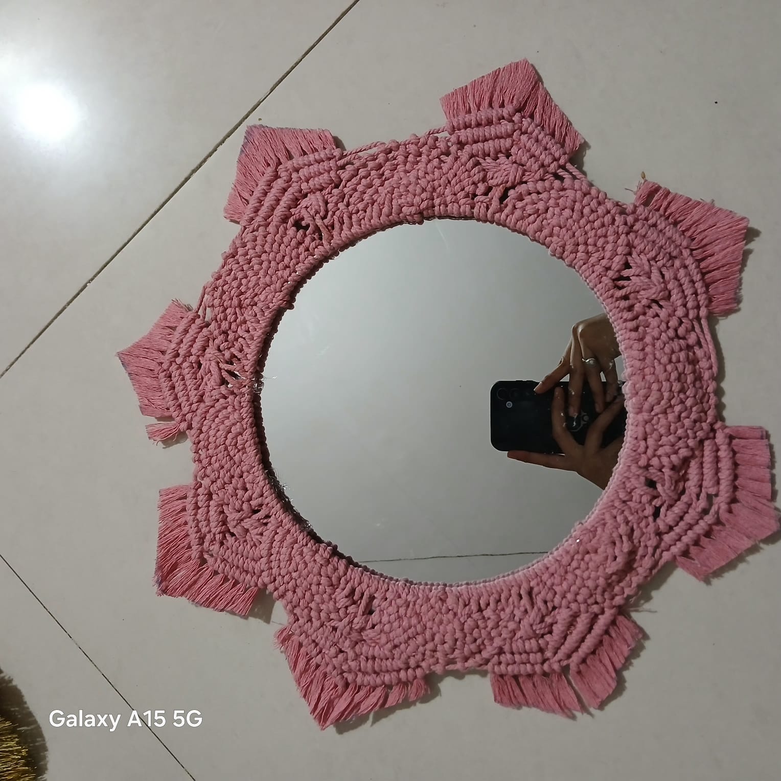 Macrame Mirror
