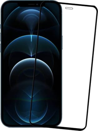 PLUGTECH Advanced Tempered Glass With Anti-Explosion 9H Hardness Edge-To-Edge Coverage Screen Guard for iPhone 12 6.1