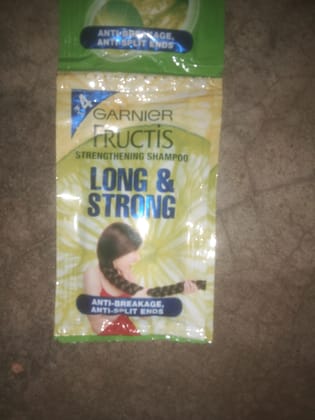 Garnier fructis long & strong shampoo 