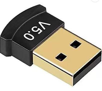 USB Bluetooth Adapter, Dongle Receiver V5.0, for PC, Supports Windows 11/10/8.1/7 for Desktop, Laptop, Mouse, Keyboard, Printers, Headsets, Speakers, PS4/ Xbox Controllers