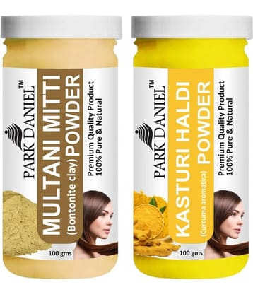 Park Daniel  Multani Mitti   &   Kasturi Haldi  Hair Mask 200 g Pack of 2