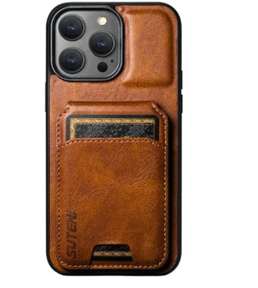 Rush - Premium iPhone Leather Case with Wallet iPhone 14 PRO