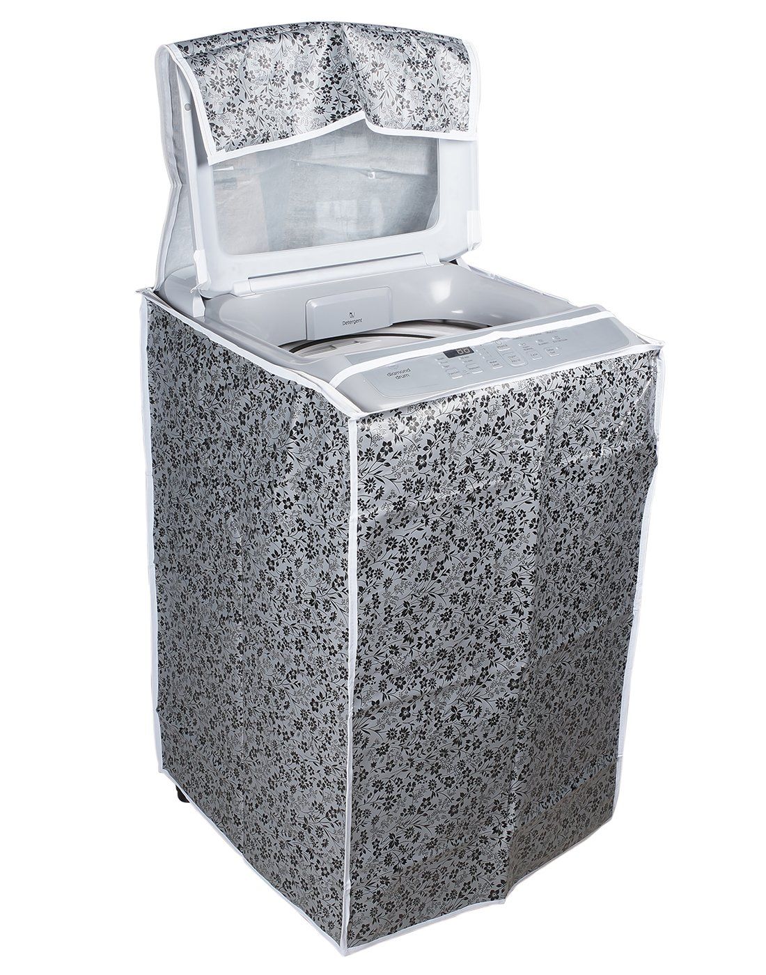 Top Loading Washing Machine Cover (Width: 54 cm, Multicolor )