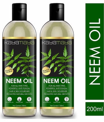 Kayamaya Anti Dandruff Neem Oil 200 ml ( Pack of 2 )