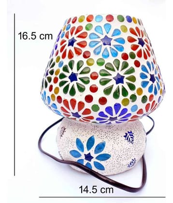 Susajjit Decor Multicolor Decorative Table Lamp ( Pack of 1 )