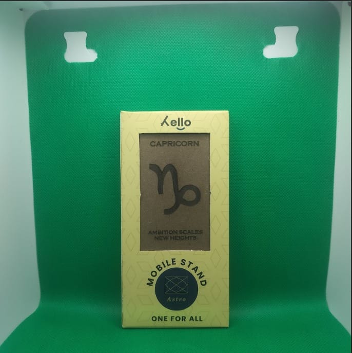 Hello Wooden Mobile Stand  Capricorn