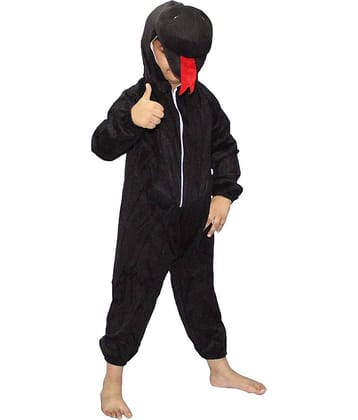 Kaku Fancy Dresses Snake Insect Costume - Black, 5-6 Years, for Boys & Girls