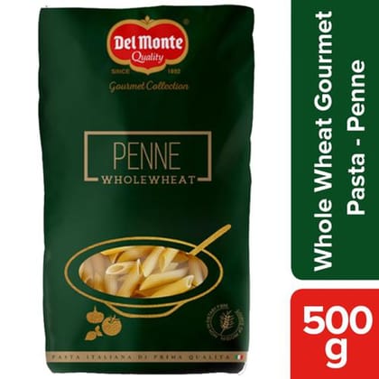 Del Monte Whole Wheat Pasta - Penne, 500 g