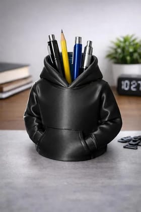 Hoodie Style Pen Holder (BLACK) 
