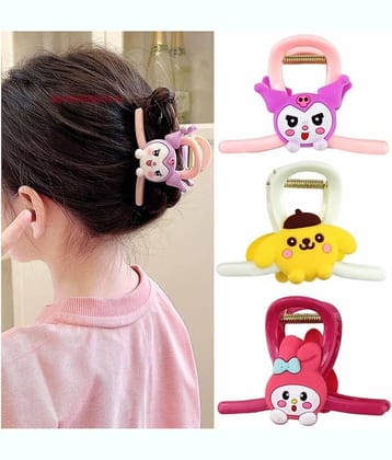 Blubby Multi Hair Claw ( Pack of 3 )