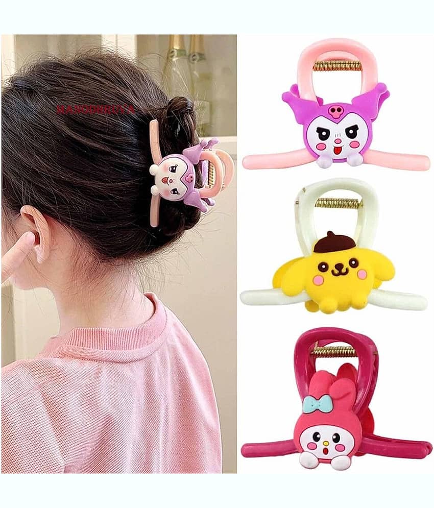 Blubby Multi Hair Claw ( Pack of 3 )