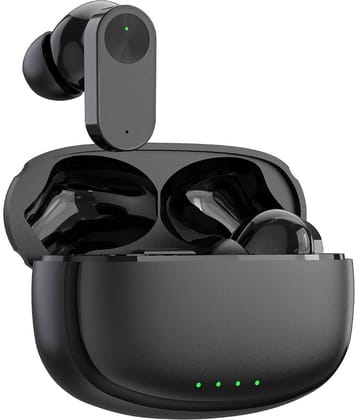 VERONIC NORD PODS Gaming Bluetooth True Wireless (TWS) In Ear 35 Hours Playback Low Latency,Powerfull bass IPX4(Splash & Sweat Proof) Black
