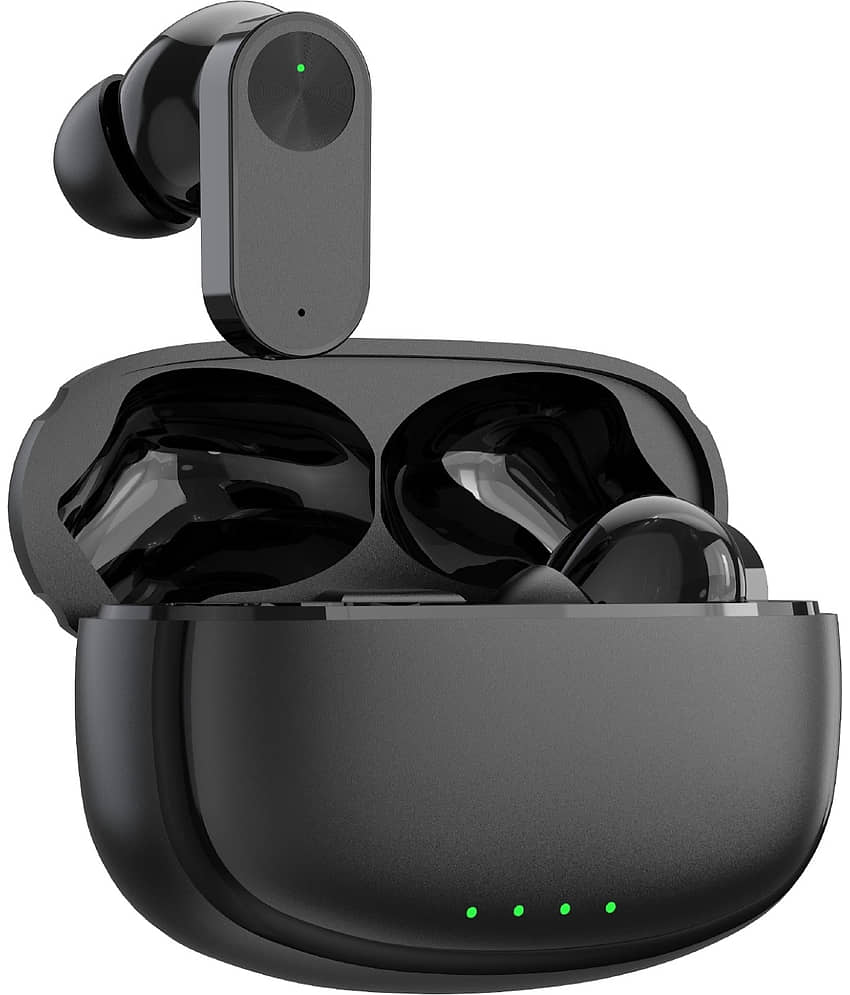VERONIC NORD PODS Gaming Bluetooth True Wireless (TWS) In Ear 35 Hours Playback Low Latency,Powerfull bass IPX4(Splash & Sweat Proof) Black