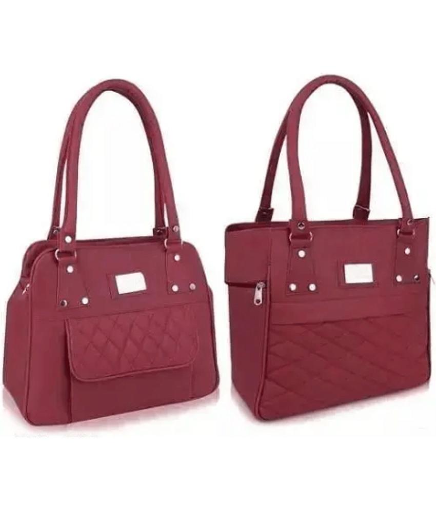 THE MONAINA CEAPT Shoulder Bag PU Set of 1 ( Black )