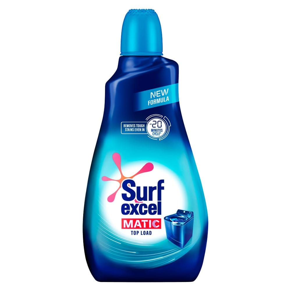 Surf excel MATIC TOP LOAD Detergent Liquid, Made in India, 1L