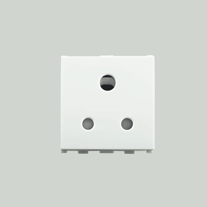 Anchor Roma Urban 6A 3Pin Round Socket, ISI, 2M (66402) Anchor Roma Urban 6A 3Pin Round Socket, ISI, 2M (66402)
