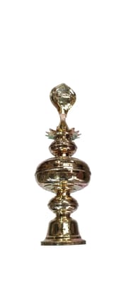 Exquisite Brass Pooja Needs Set