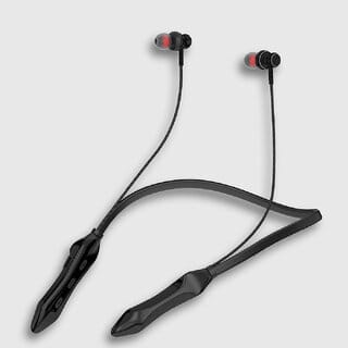 TecSox Spark 611 Bluetooth Neckband | 30 Hours Play TIme | HD Mic & High Bass | 13mm Driver