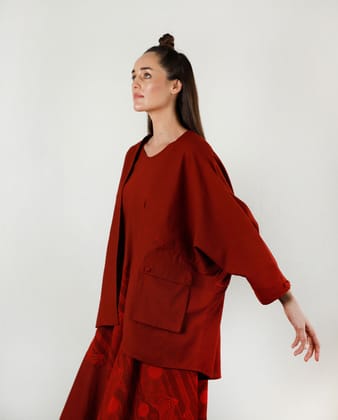 FLUID RED OVERLAY-XL