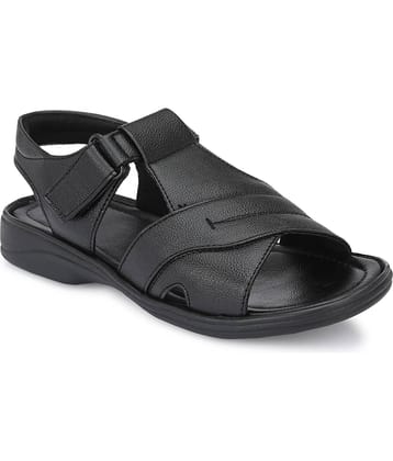 Leeport - Black Men's Sandals