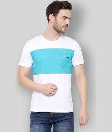 Glito Pack of 1 Cotton Regular Fit Men's T-Shirt ( White )