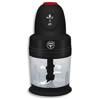 Starly ProChop 300 Watts Electric Vegetable Chopper  500ml ChopNStore Bowl  Twin Blade Technology  100 Copper Motor  OneTouch Operation  Dice Mince  Blend in Seconds Black