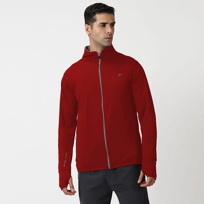 Blue Tyga Sunscreen Jacket Plus - Ultimate Sun Protection Wear for Plus Size-RED / 4XL