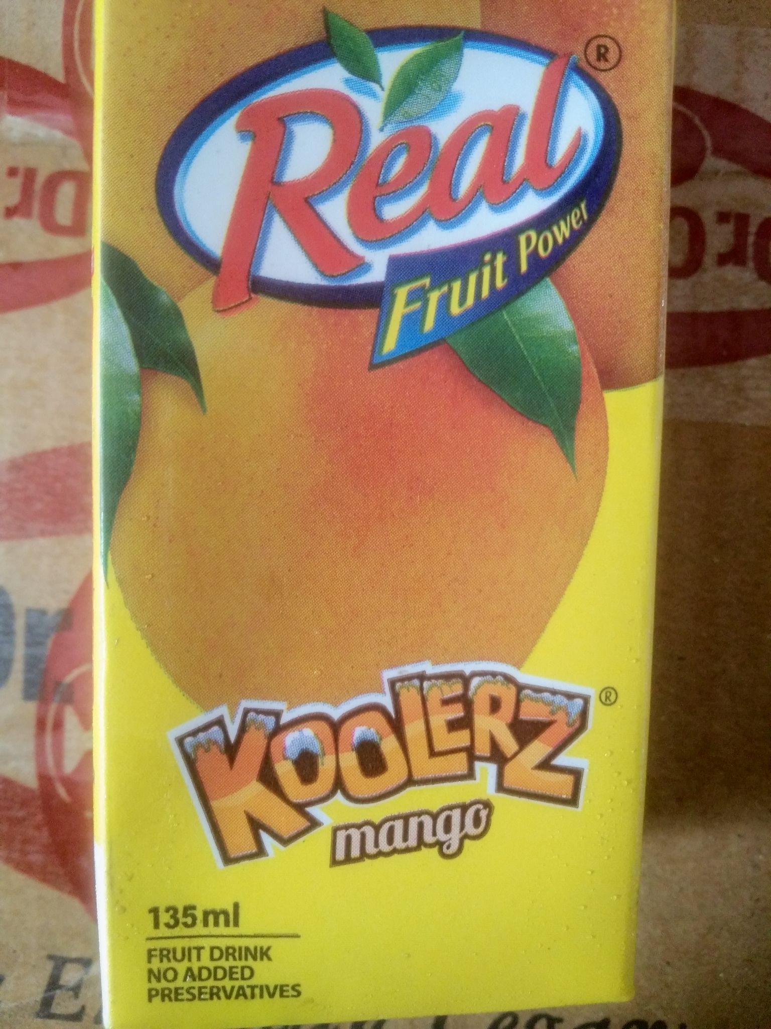 Real mango drink 