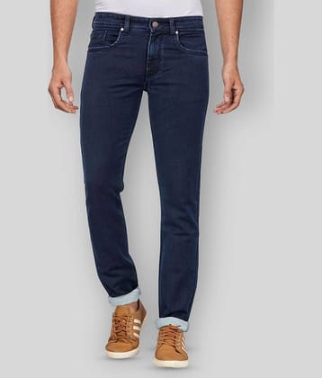 HJ HASASI - Blue Cotton Blend Regular Fit Men's Jeans ( Pack of 1 )