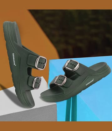 Bersache Olive Men's Daily Slipper