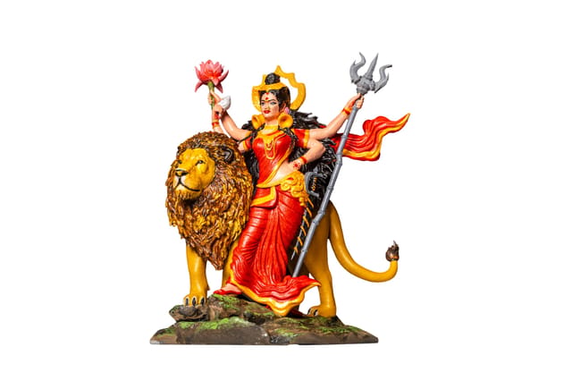 Vimanika Comics Goddess Durga Jai Maa Sherawali 3D Printed Statue