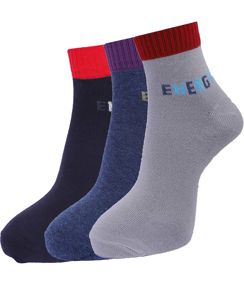 Dollar Cotton Ankle Length Socks Pack of 3