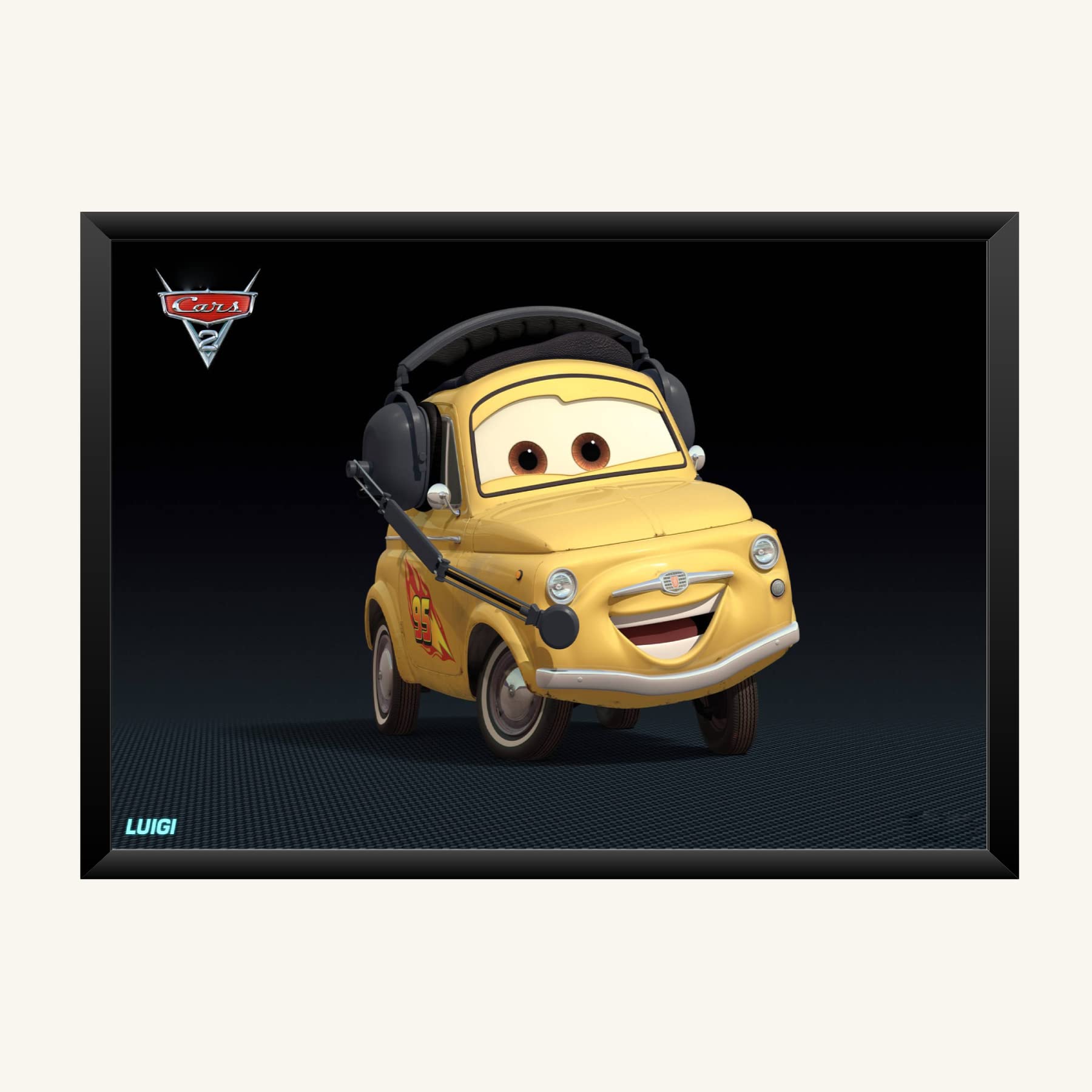NOKKES Cars 2 Tokyo Streets Photo Frame Poster 8X12inch Photo Mate Paper Wall Decoration For Home Office Wall Photo Frame Poster